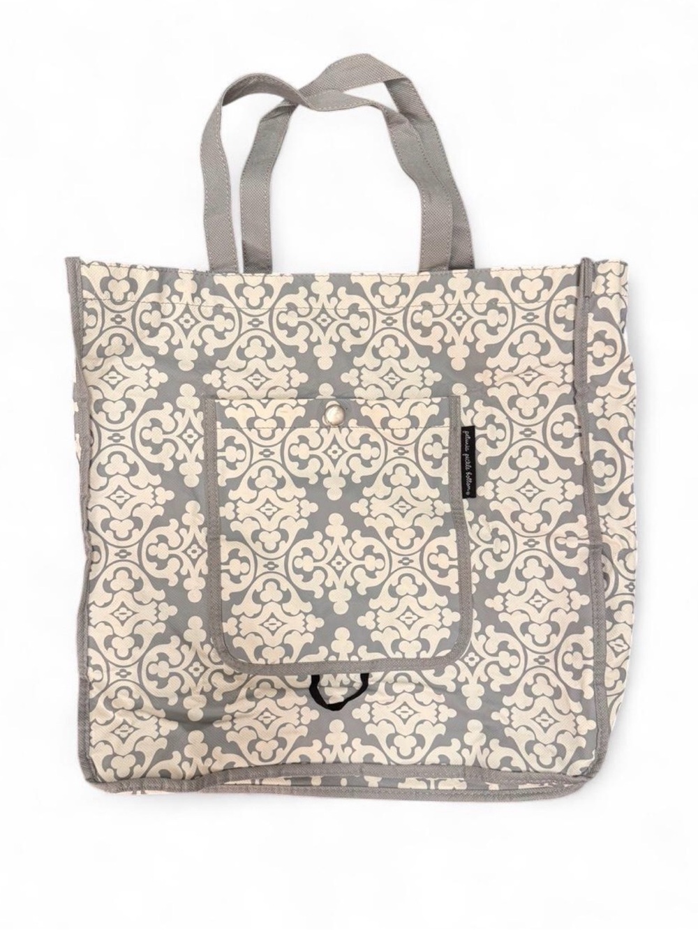 PETUNIA PICKLE BOTTOM vinyl coated tote bag. Lightweight, great condition